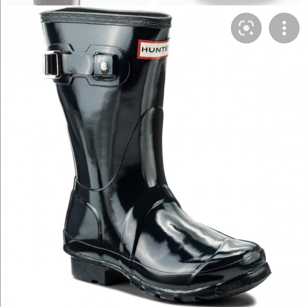 Gloss Hunter boots! Never been worn